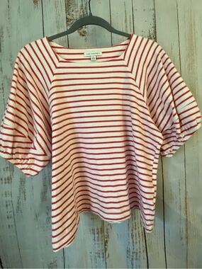 Free Assembly Women’s Balloon Sleeve Top, size large